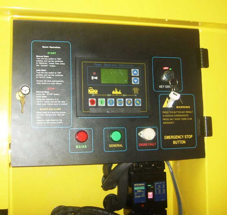 柴油发电机组自动化控制屏众智控制器 　
